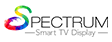 The brand logo of the first smart TV display in the market.